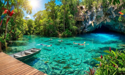 Onde a água é tão azul e transparente que virou mistério natural e desafia tudo o que se conhece no Brasil