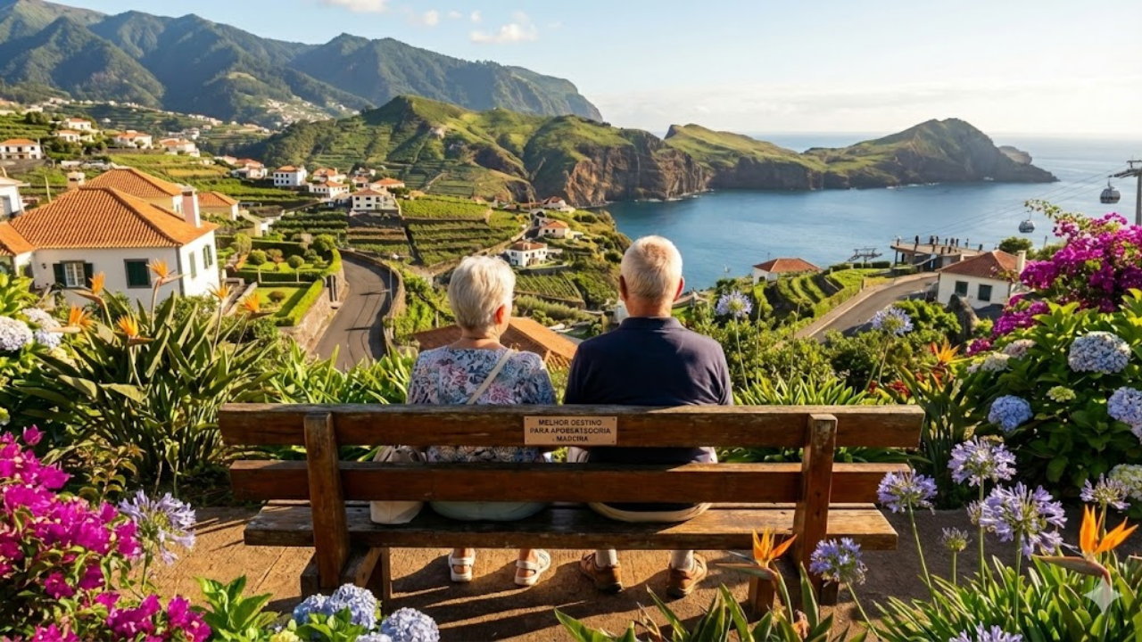 A “Ilha Jardim” é apontada como o melhor refúgio para aposentados no mundo, unindo segurança e paisagens de paraíso