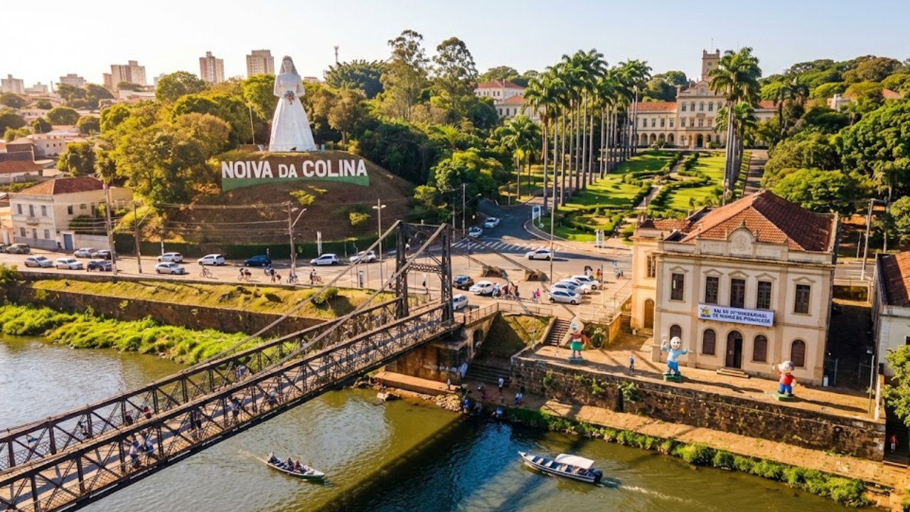 A "Noiva da Colina" guarda o maior salão de humor do planeta e um campus da USP que parece um jardim europeu