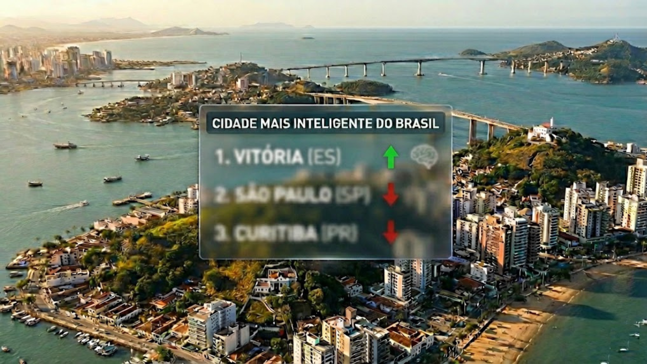A cidade-ilha que lidera o ranking de inteligência no Brasil surpreende moradores com cerca de 33 ilhas e 7 pontes