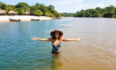 A vila onde dois rios se encontram sem se misturar e criam um dos paraísos de água doce mais bonitos do planeta