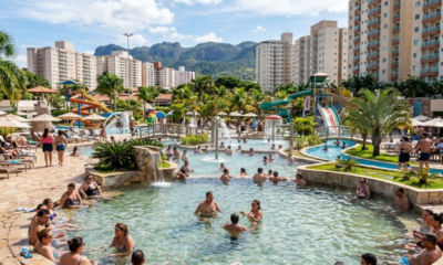 A cidade do interior onde a água do banho tem mil anos e pode atingir 57 °C virou modelo em turismo termal e qualidade de vida