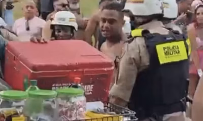 Ex-Cruzeiro é preso em bloco de Carnaval após confusão em BH