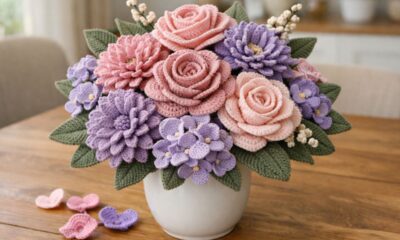 Conheça a tendência das flores de crochê que mudou o mercado da decoração