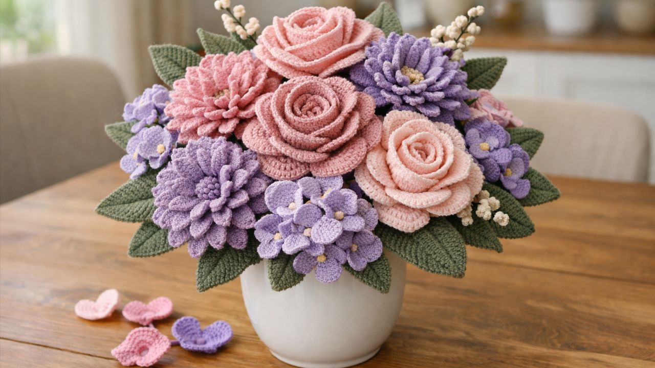 Conheça a tendência das flores de crochê que mudou o mercado da decoração