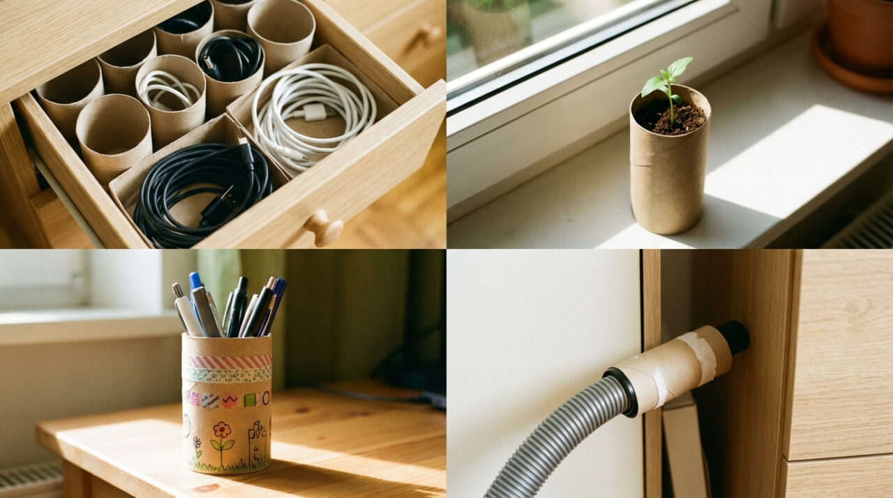 Não jogue fora nunca mais! Os rolos de papel higiênico valem ouro e podem salvar sua casa