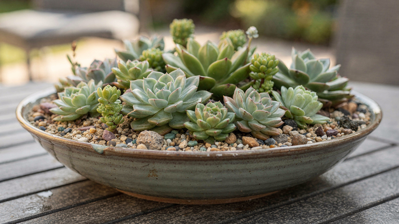 Como fazer arranjo de suculentas em vaso e criar uma peça decorativa do zero