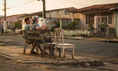 Conversar com vizinhos sem pressa era parte da rotina
