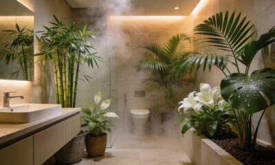 7 plantas para banheiro que se adaptam bem à umidade e são fáceis de cuidar