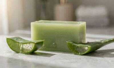 O melhor sabonete artesanal de aloe vera para transformar peles secas e maduras