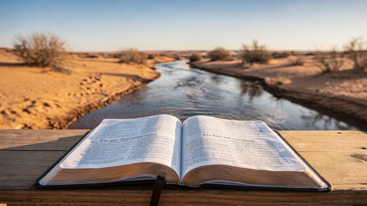 Versículo do dia: Isaías 43:19 — Eis que faço coisa nova