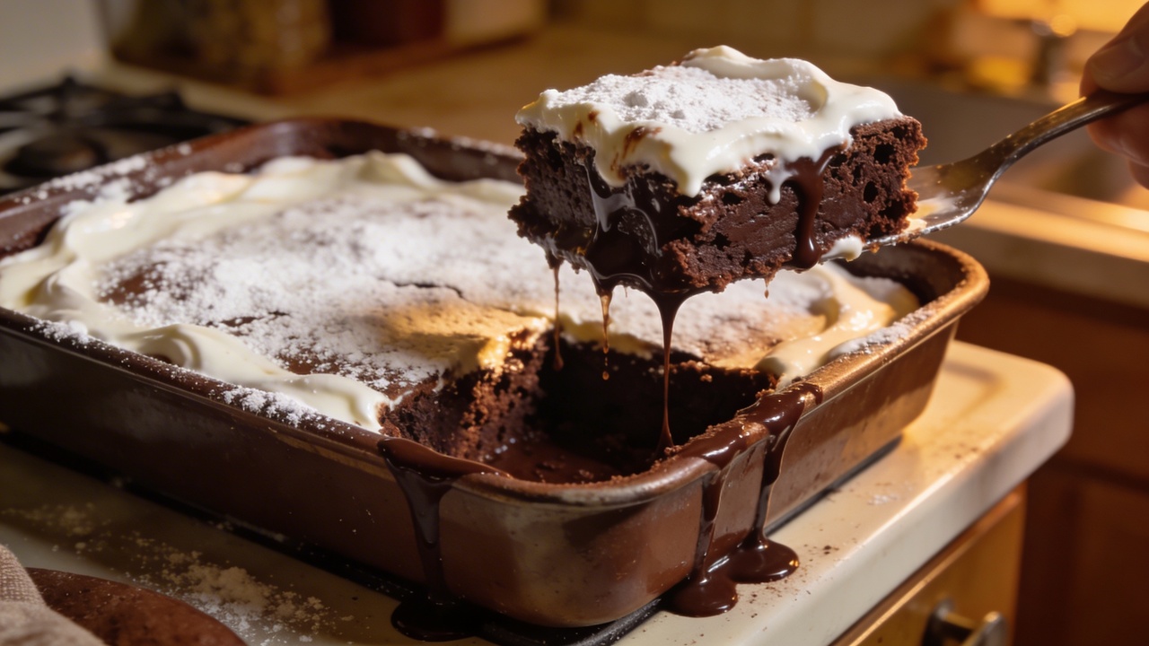 Esse bolo choconinho quente fica melhor que o de padaria