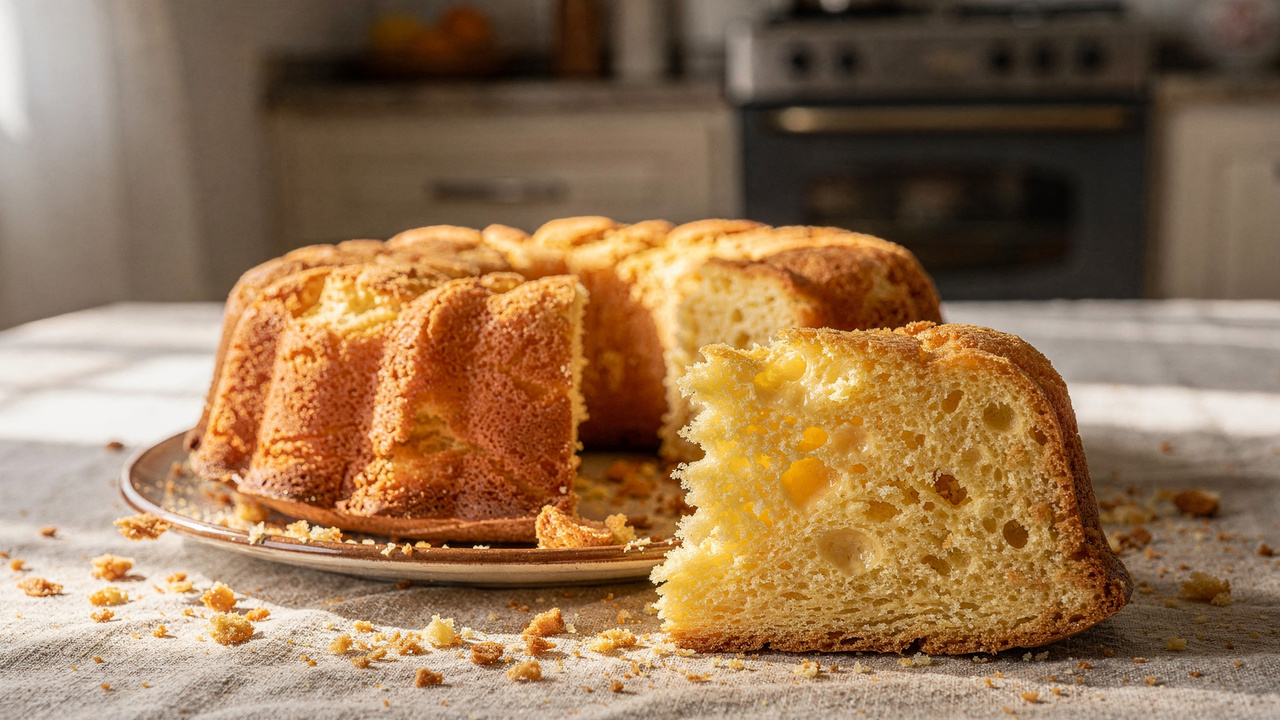 Quando eu preciso de um lanche rápido, eu lembro do cheiro de pão de queijo e já me dá fome. Hoje, eu faço esse bolo de pão de queijo de liquidificador, que leva poucos ingredientes e em cerca de 30 minutos fica pronto