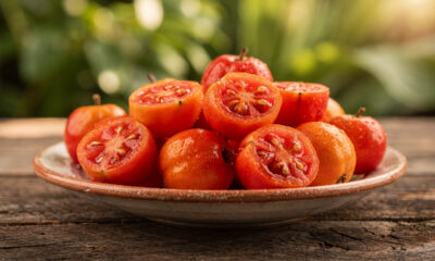 Os benefícios da acerola para imunidade, pele e emagrecimento que muita gente subestima