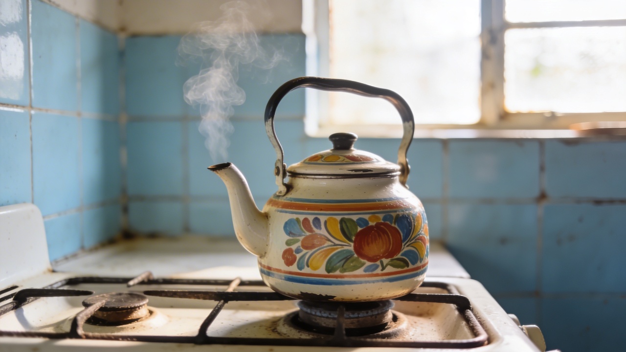 Objetos simples que faziam parte da rotina da casa