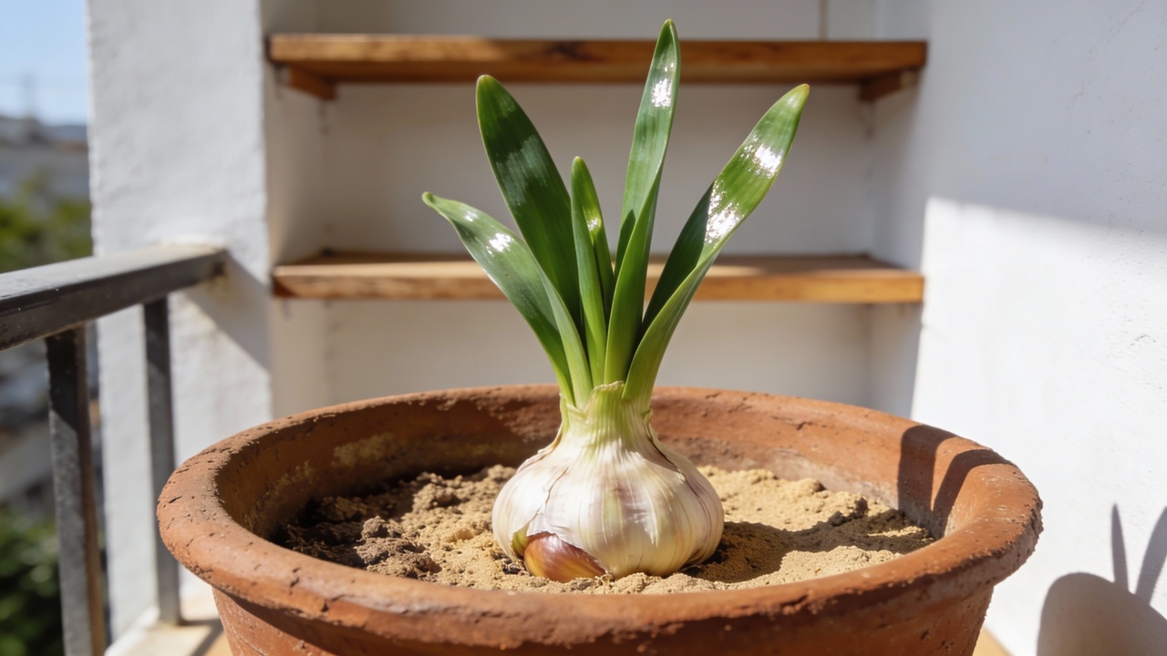 O alho cultivado em casa surpreende no sabor e na praticidade