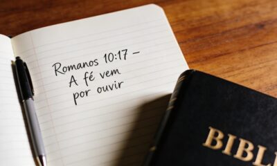 Versículo do dia: Romanos 10:17 para renovar a fé aos poucos