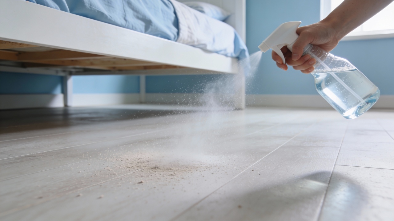 Borrifar vinagre embaixo da cama: para que serve e por que especialistas recomendam