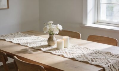 Maneira mais rápida e fácil de aprender como fazer caminho de mesa de crochê profissional