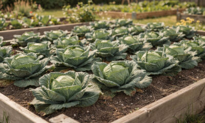 Como plantar repolho no canteiro da forma certa e colher cabeças grandes e firmes