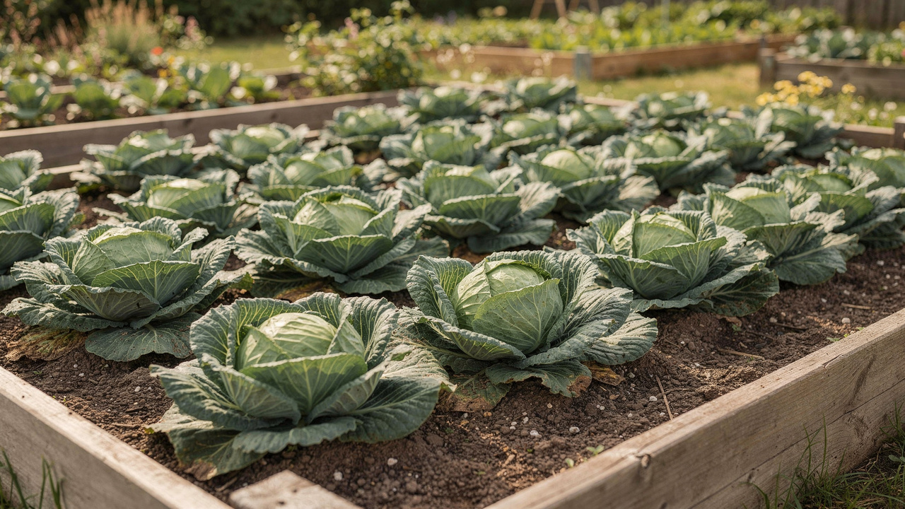 Como plantar repolho no canteiro da forma certa e colher cabeças grandes e firmes
