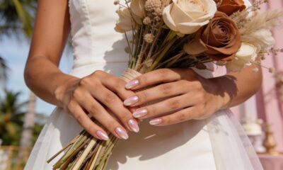 Surpreenda a todos com estas ideias de unhas de casamento modernas e elegantes