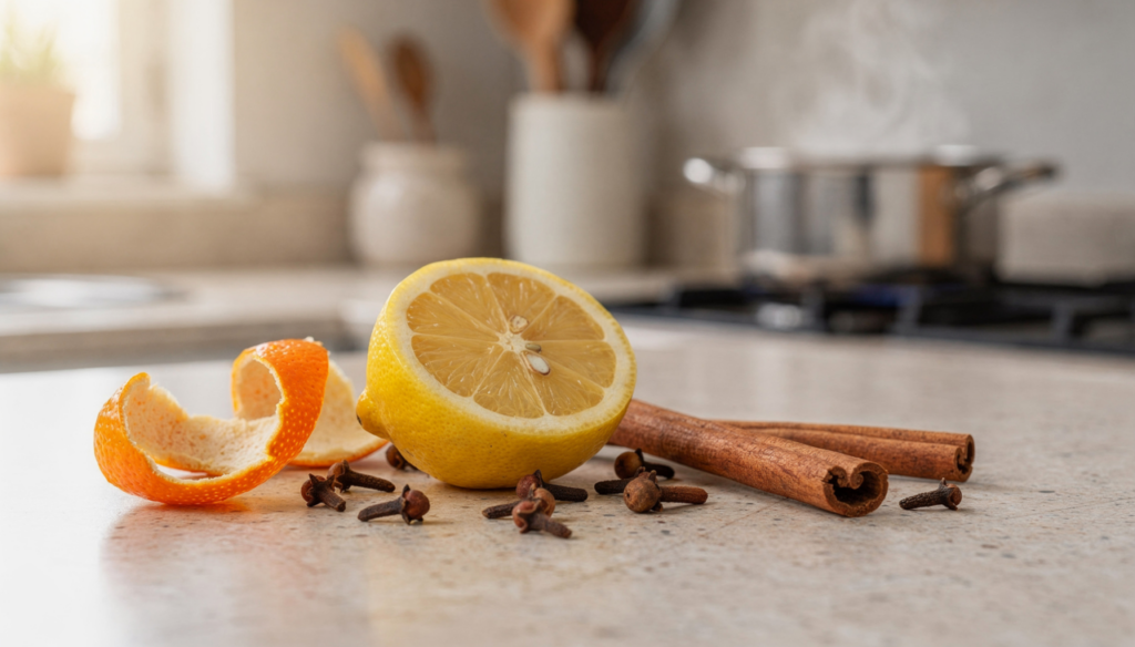 Poucas pessoas sabem, mas minha avó me ensinou: ferver casca de laranja pode transformar o clima da casa