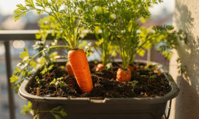 Como plantar cenoura em vaso e colher mais de 1 kg em apenas 90 dias