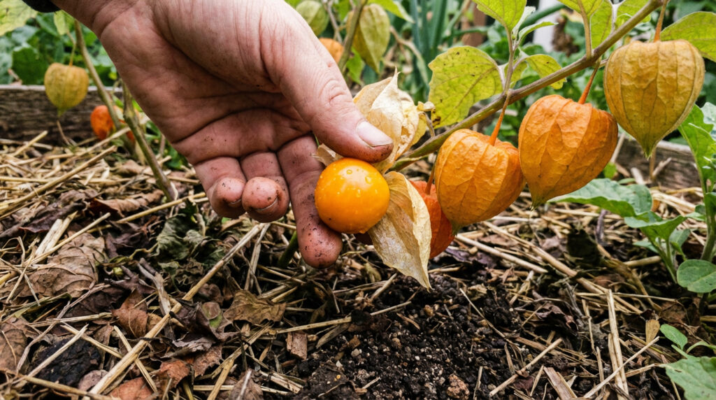Essa fruta tem gosto de morango com kiwi e não exige poda nem adubo frequente para crescer bem no quintal