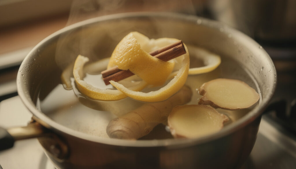 Ferver casca de limão, canela e gengibre: por que é recomendado e quais são os seus benefícios