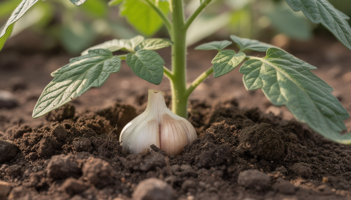 Poucas pessoas sabem o que significa e qual a finalidade de colocar dentes de alho ao redor das plantas do jardim