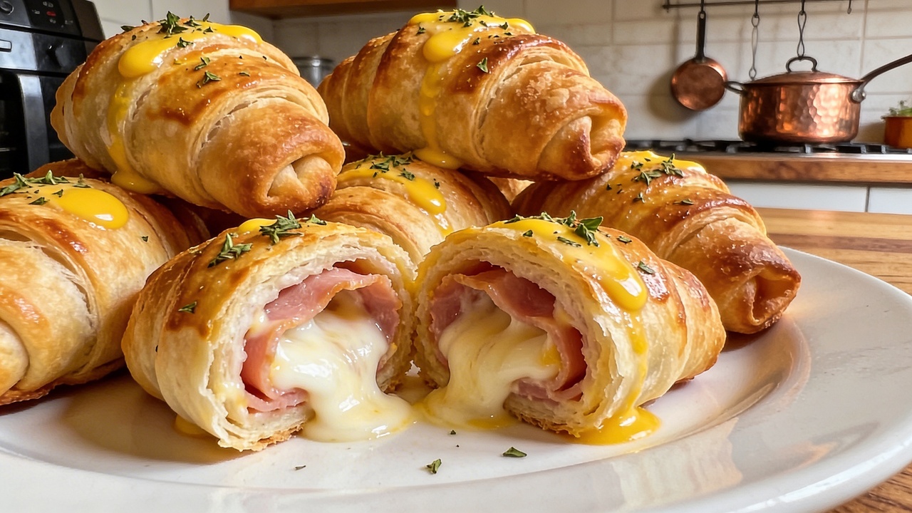 Com apenas farinha e maionese, você prepara enroladinhos recheados perfeitos para assar na air fryer