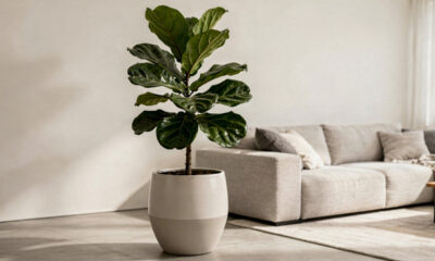 Ficus Lyrata é a planta da moda e virou destaque na decoração moderna