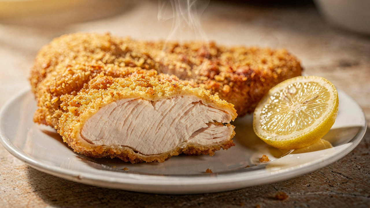 Tem dia que só um frango bem crocante resolve e esse fica suculento por dentro e pronto rapidinho