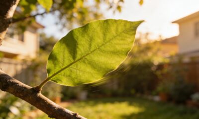 Algumas folhas se mexem sozinhas e isso não tem nada a ver com vento