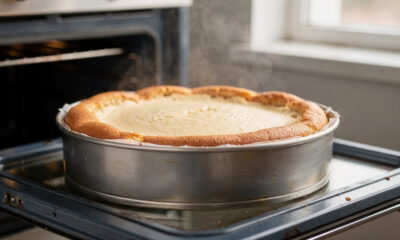 Com poucos ingredientes e sem fermento, você faz um bolo de leite cremoso que derrete na boca