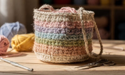 Faça a famosa bolsa saco de crochê gastando pouco e conquiste clientes apaixonados