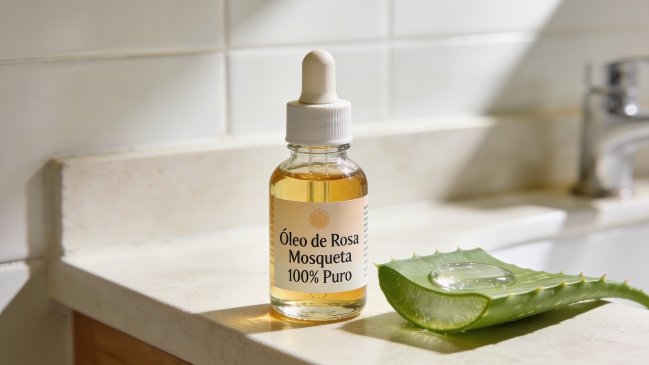 O que acontece com as manchas de sol quando você usa babosa e rosa mosqueta