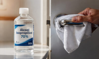 Você nunca mais vai limpar sua casa da mesma forma após usar álcool isopropílico 70% assim