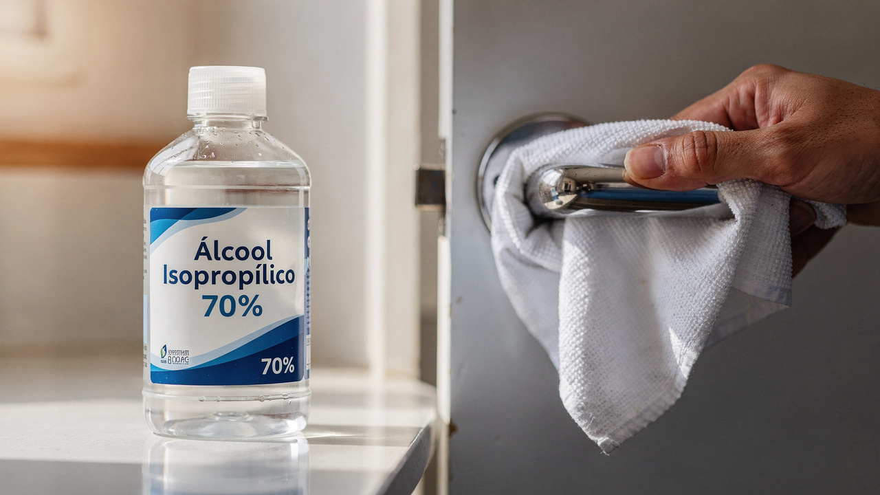 Você nunca mais vai limpar sua casa da mesma forma após usar álcool isopropílico 70% assim