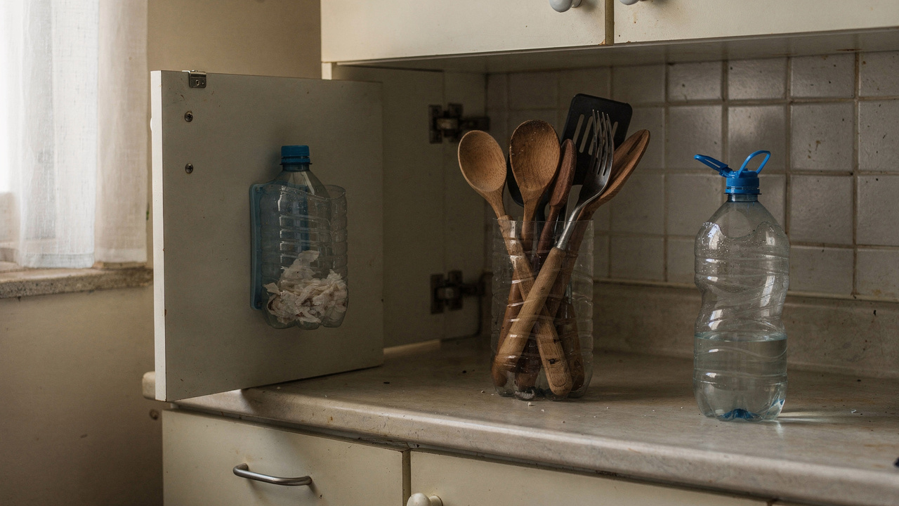 Garrafas vazias podem virar soluções úteis para sua casa