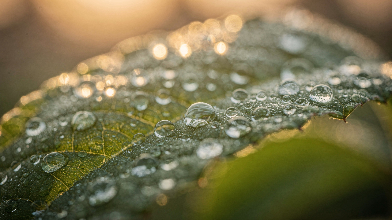 Gotas se formam do nada em certas condições e chamam atenção