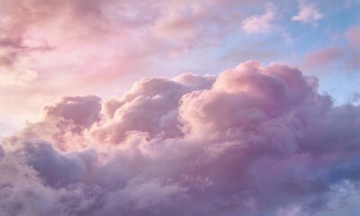 O efeito no céu que deixa tudo com aparência aveludada e suave