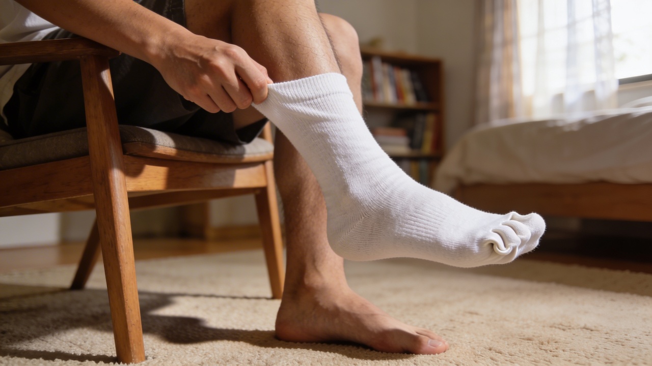 Com que frequência trocar as meias segundo a ciência e o que isso muda nos seus pés