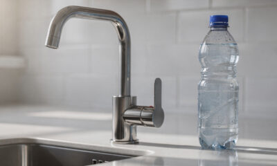 Uma garrafa comum resolveu um problema chato da torneira