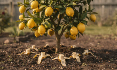 Colocar casca de banana na terra do limoeiro: por que isso turbina a produção de frutos e como usar