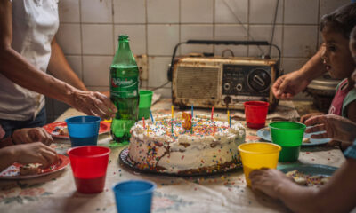 Festas que não precisavam de muito para serem felizes