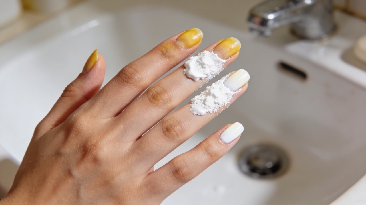 Nem esmalte, nem base cara: bicarbonato nas unhas pode tirar opacidade e melhorar o visual sem esforço