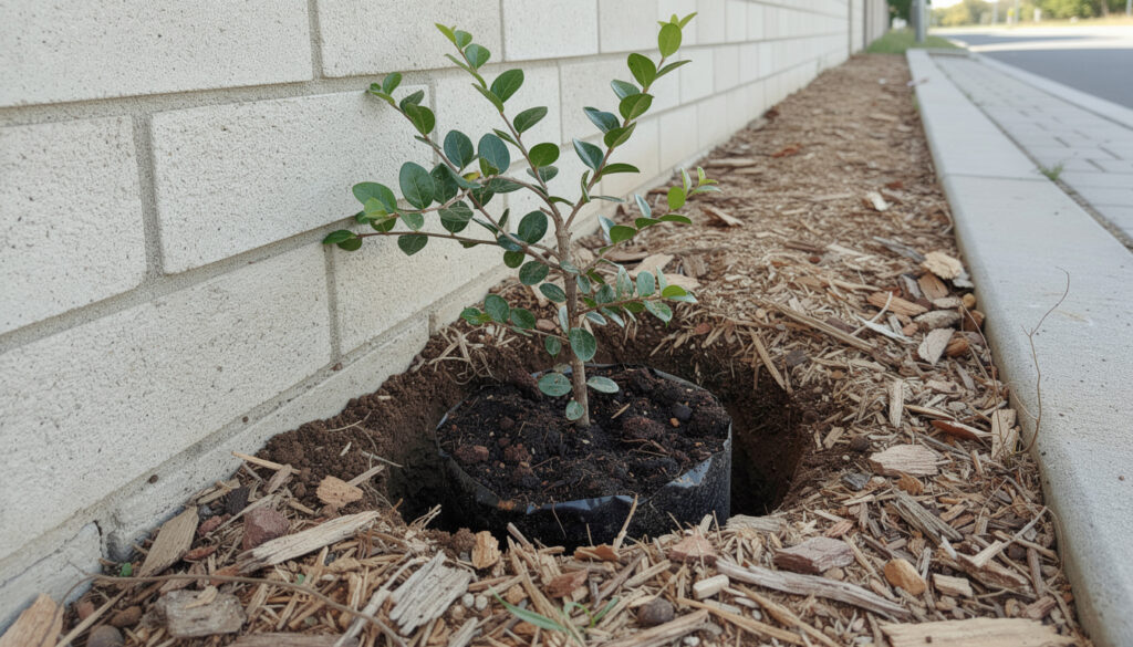 Unha-de-gato ornamental cobre rápido o muro e mantém a calçada mais limpa
