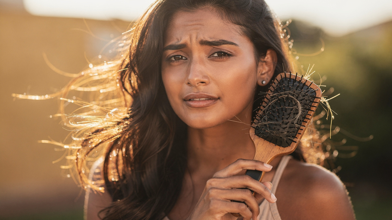 Queda de cabelo no verão: por que acontece e como controlar sem desespero